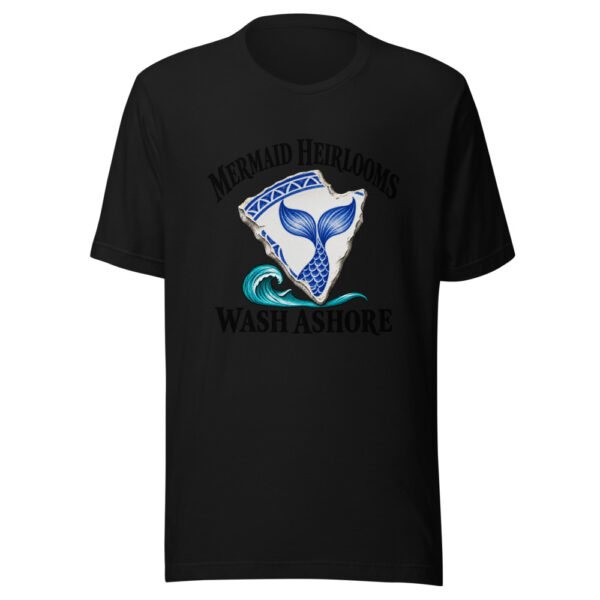 Mermaid Heirlooms Wash Ashore Graphic Tee mockup 4 Mermaid Heirlooms Wash Ashore Graphic Tee mockup 4