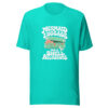 Mermaid Luggage Has A Shell Allowance Graphic Tee mockup 2 Mermaid Luggage Has A Shell Allowance Graphic Tee mockup 2