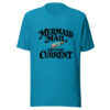 Mermaid Mail Arrives By Current Graphic Tee mockup 1 Mermaid Mail Arrives By Current Graphic Tee front view