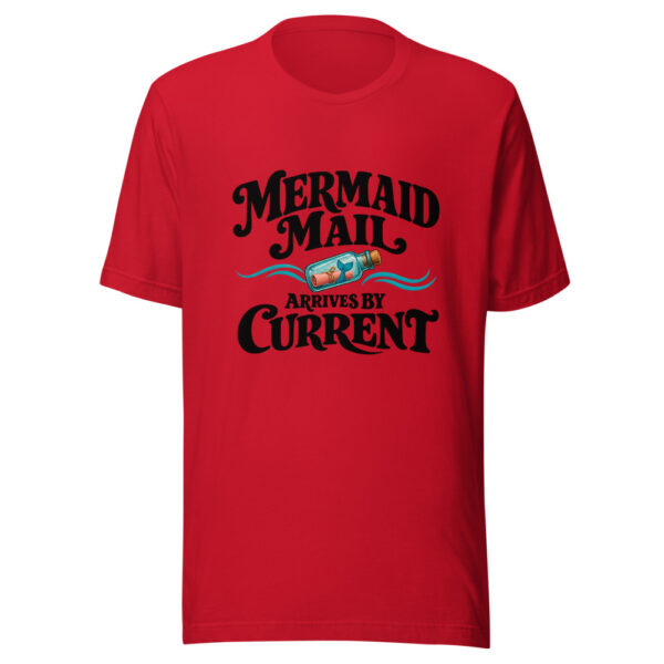 Mermaid Mail Arrives By Current Graphic Tee mockup 8 Mermaid Mail Arrives By Current Graphic Tee mockup 8
