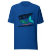 Mermaid Miles No Roads Required Graphic Tee front view