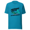 Mermaid Miles No Roads Required Graphic Tee mockup 2