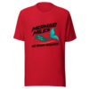 Mermaid Miles No Roads Required Graphic Tee mockup 8