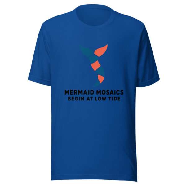 Mermaid Mosaics Begin At Low Tide Graphic Tee mockup 3
