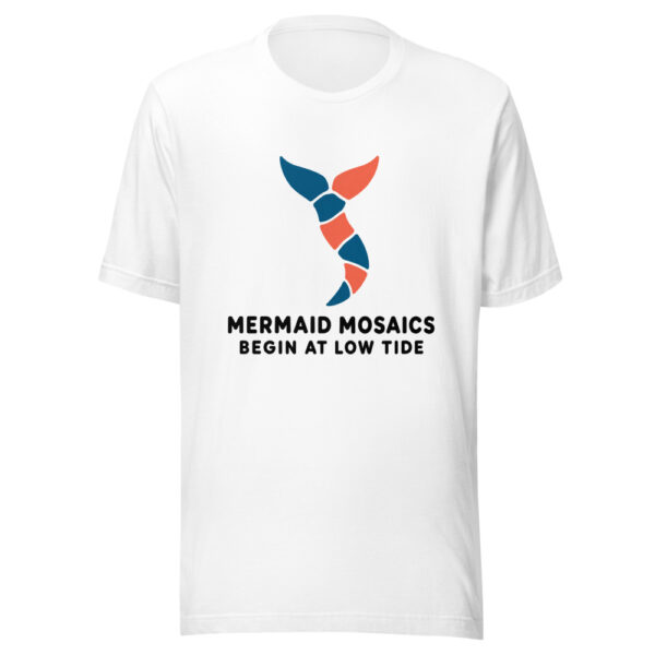 Mermaid Mosaics Begin At Low Tide Graphic Tee mockup 5