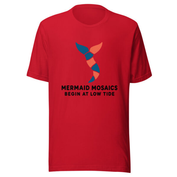 Mermaid Mosaics Begin At Low Tide Graphic Tee mockup 8