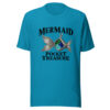 Mermaid Pocket Treasure Graphic Tee mockup 2