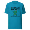 Mermaid Pockets Defy The Dress Code Graphic Tee mockup 2 Mermaid Pockets Defy The Dress Code Graphic Tee mockup 2