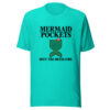 Mermaid Pockets Defy The Dress Code Graphic Tee mockup 3 Mermaid Pockets Defy The Dress Code Graphic Tee mockup 3