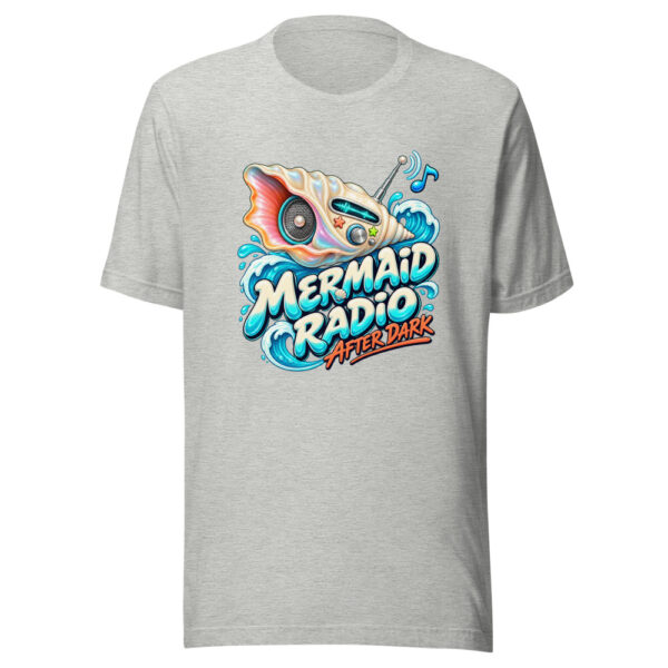 Mermaid Radio After Dark Mermaid-nightlife Graphic Tee mockup 7 Mermaid Radio After Dark Mermaid-nightlife Graphic Tee mockup 7