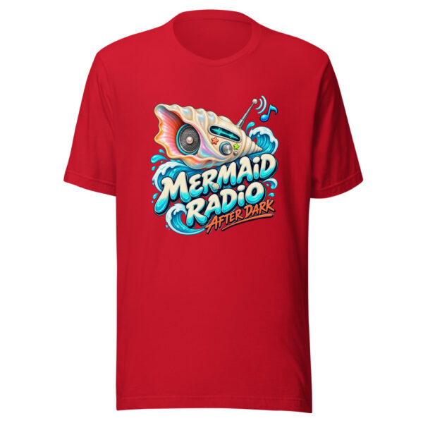 Mermaid Radio After Dark Mermaid-nightlife Graphic Tee mockup 8 Mermaid Radio After Dark Mermaid-nightlife Graphic Tee mockup 8
