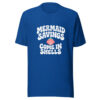 Mermaid Savings Come In Shells Graphic Tee mockup 3 Mermaid Savings Come In Shells Graphic Tee mockup 3