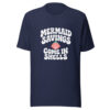 Mermaid Savings Come In Shells Graphic Tee mockup 6 Mermaid Savings Come In Shells Graphic Tee mockup 6
