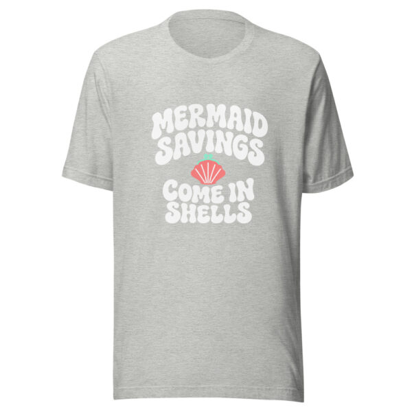 Mermaid Savings Come In Shells Graphic Tee mockup 7 Mermaid Savings Come In Shells Graphic Tee mockup 7