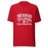 Mermaid Tailoring Includes Spare Buttons Graphic Tee mockup 4 Mermaid Tailoring Includes Spare Buttons Graphic Tee mockup 4