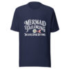 Mermaid Tailoring Includes Spare Buttons Graphic Tee mockup 7 Mermaid Tailoring Includes Spare Buttons Graphic Tee mockup 7