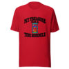 My Treasure Has A Tide Schedule Graphic Tee mockup 8 My Treasure Has A Tide Schedule Graphic Tee mockup 8