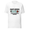 Pirate Archives Accept Saltwater Damage Graphic Tee mockup 5