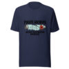 Pirate Archives Accept Saltwater Damage Graphic Tee mockup 6
