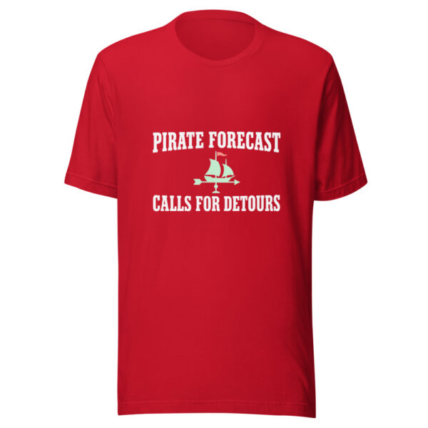 Pirate Forecast Calls For Detours Graphic Tee mockup 8 Pirate Forecast Calls For Detours Graphic Tee mockup 8