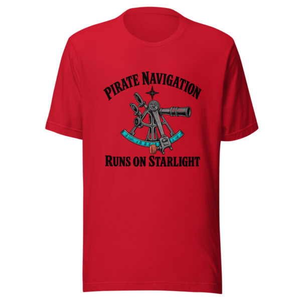 Pirate Navigation Runs On Starlight Graphic Tee mockup 8 Pirate Navigation Runs On Starlight Graphic Tee mockup 8