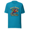 Pirate Parrot Parcel Service Family-adventure Graphic Tee front view