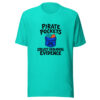 Pirate Pockets Collect Geological Evidence Graphic Tee mockup 3 Pirate Pockets Collect Geological Evidence Graphic Tee mockup 3