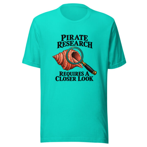 Pirate Research Requires A Closer Look Graphic Tee mockup 3 Pirate Research Requires A Closer Look Graphic Tee mockup 3