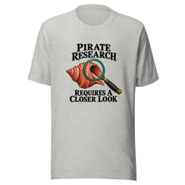 Pirate Research Requires A Closer Look Graphic Tee mockup 7 Pirate Research Requires A Closer Look Graphic Tee mockup 7