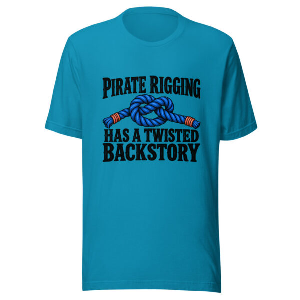 Pirate Rigging Has A Twisted Backstory Graphic Tee mockup 2 Pirate Rigging Has A Twisted Backstory Graphic Tee mockup 2