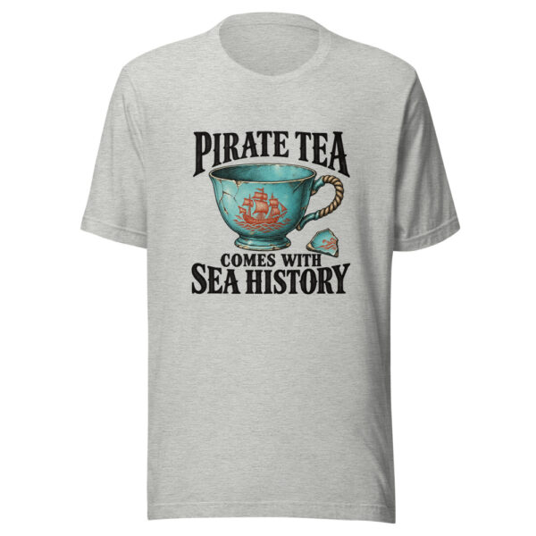 Pirate Tea Comes With Sea History Graphic Tee mockup 7 Pirate Tea Comes With Sea History Graphic Tee mockup 7