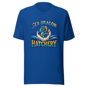 Sea Dragon Hatchery Family-adventure Graphic Tee mockup 1 Sea Dragon Hatchery Family-adventure Graphic Tee front view