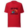 Sea Glass Is Pirate Change Graphic Tee mockup 1 Sea Glass Is Pirate Change Graphic Tee front view