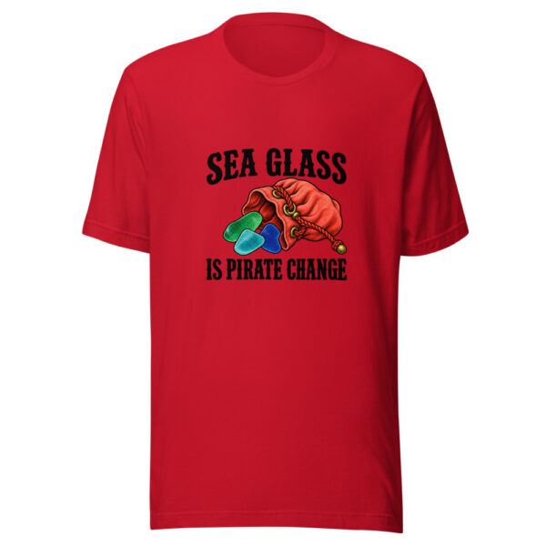 Sea Glass Is Pirate Change Graphic Tee mockup 1 Sea Glass Is Pirate Change Graphic Tee front view