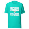 Shipwreck China Still Sets The Mood Graphic Tee mockup 2 Shipwreck China Still Sets The Mood Graphic Tee mockup 2