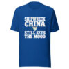 Shipwreck China Still Sets The Mood Graphic Tee mockup 3 Shipwreck China Still Sets The Mood Graphic Tee mockup 3