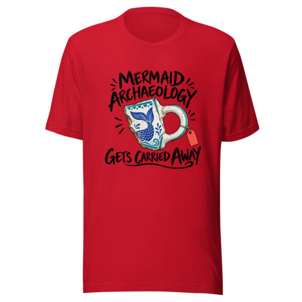 Mermaid Archaeology Gets Carried Away Graphic Tee mockup 8 Mermaid Archaeology Gets Carried Away Graphic Tee mockup 8