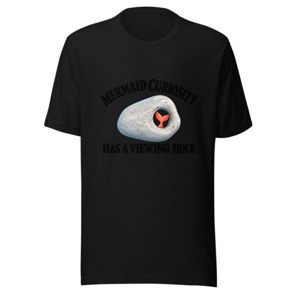 Mermaid Curiosity Has A Viewing Hole Graphic Tee mockup 4 Mermaid Curiosity Has A Viewing Hole Graphic Tee mockup 4