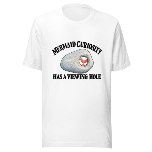 Mermaid Curiosity Has A Viewing Hole Graphic Tee mockup 5 Mermaid Curiosity Has A Viewing Hole Graphic Tee mockup 5