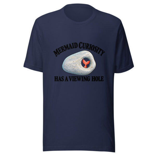 Mermaid Curiosity Has A Viewing Hole Graphic Tee mockup 6 Mermaid Curiosity Has A Viewing Hole Graphic Tee mockup 6