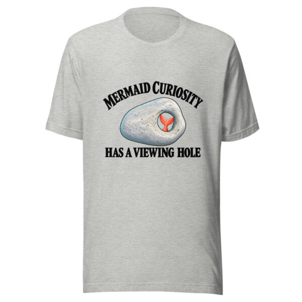 Mermaid Curiosity Has A Viewing Hole Graphic Tee mockup 7 Mermaid Curiosity Has A Viewing Hole Graphic Tee mockup 7