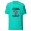Mermaid Detectives Read Between The Shards Graphic Tee mockup 1 Mermaid Detectives Read Between The Shards Graphic Tee front view