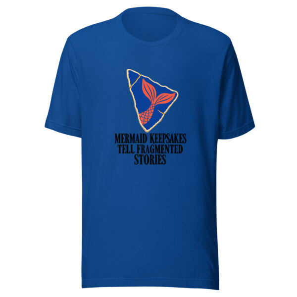 Mermaid Keepsakes Tell Fragmented Stories Graphic Tee mockup 3
