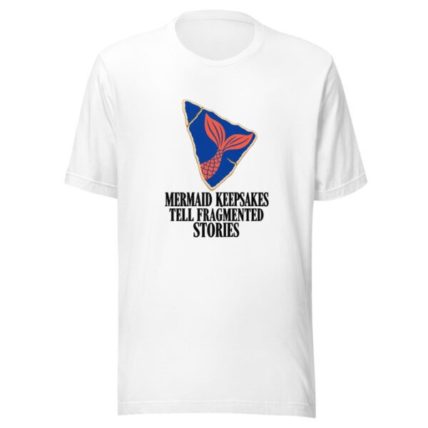 Mermaid Keepsakes Tell Fragmented Stories Graphic Tee mockup 5
