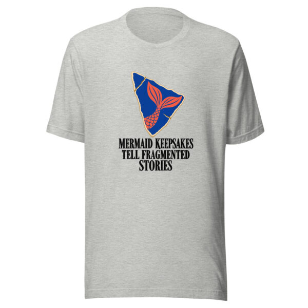 Mermaid Keepsakes Tell Fragmented Stories Graphic Tee mockup 7