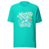 Mermaid Mail Arrives In Bottles Graphic Tee mockup 1 Mermaid Mail Arrives In Bottles Graphic Tee front view