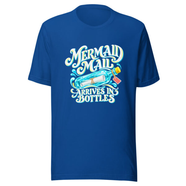 Mermaid Mail Arrives In Bottles Graphic Tee mockup 3 Mermaid Mail Arrives In Bottles Graphic Tee mockup 3