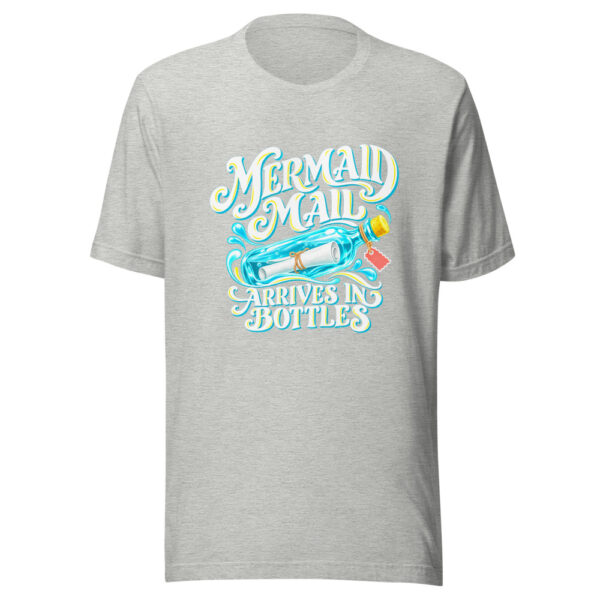 Mermaid Mail Arrives In Bottles Graphic Tee mockup 7 Mermaid Mail Arrives In Bottles Graphic Tee mockup 7