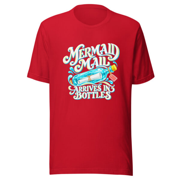 Mermaid Mail Arrives In Bottles Graphic Tee mockup 8 Mermaid Mail Arrives In Bottles Graphic Tee mockup 8