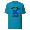 Mermaid Pockets Collect Coastal Evidence Graphic Tee mockup 2